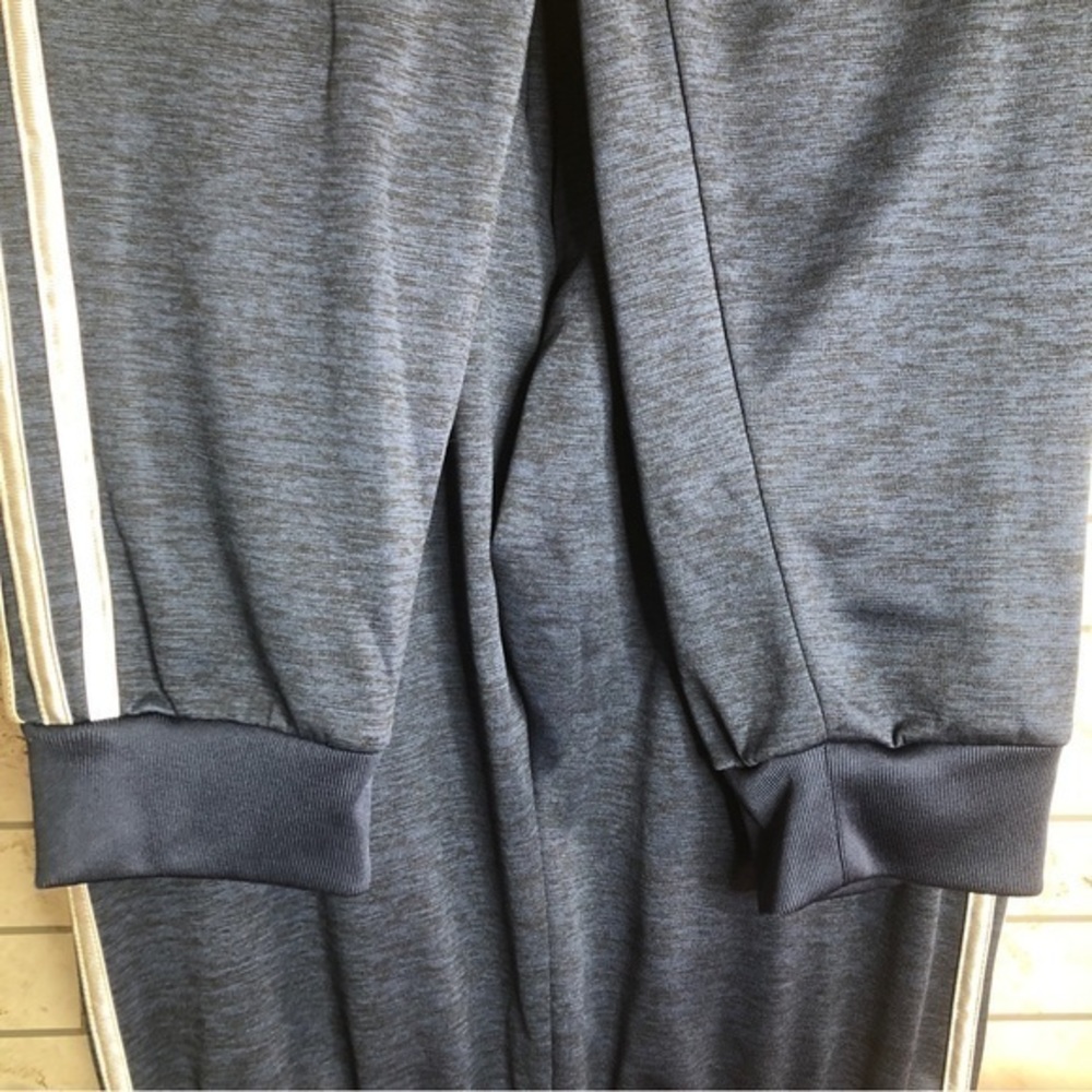 Adidas boys drawstring blue active joggers 14/16 - Picture 5 of 11